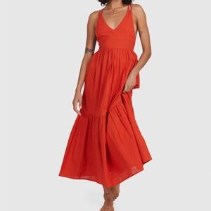 Billabong Red Earth Maxi Dress NWOT